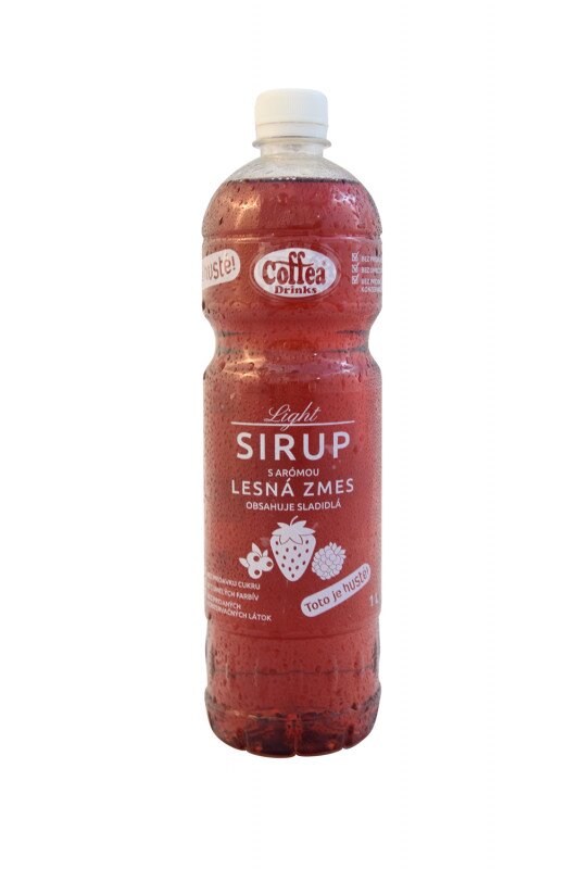 1 l Sirup slovenskej výroby DIA / light (lesná zmes)