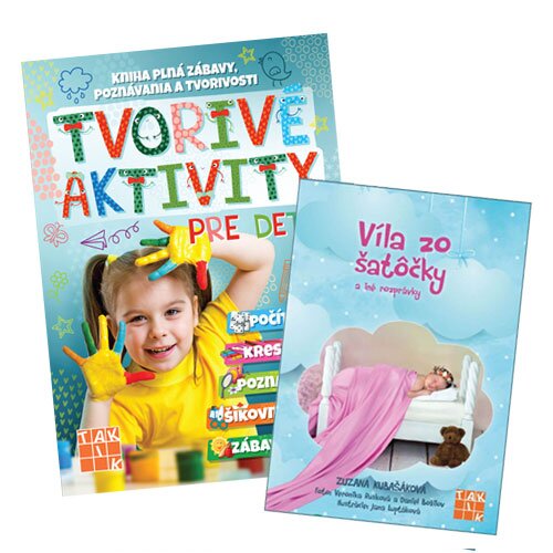 2-dielny Balíček Tvorivé aktivity a Víla zo šatôčky