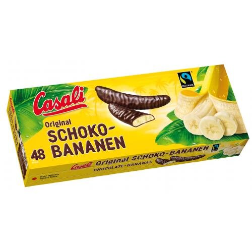 600 g Casali banány v čokoláde