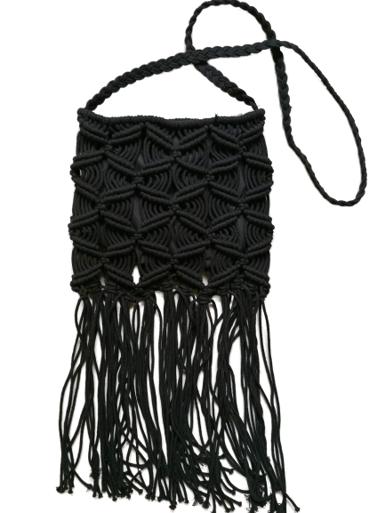 Dámska makramová kabelka Tribal