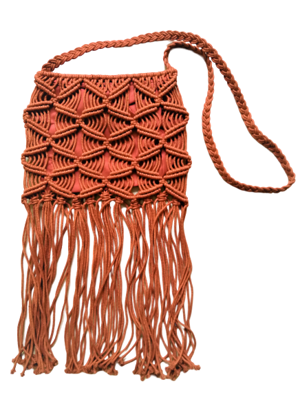 Dámska makramová kabelka Tribal