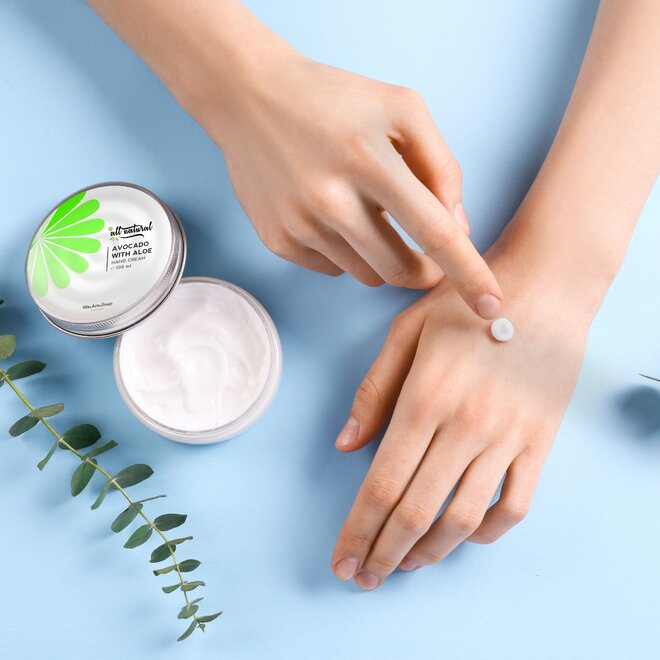 100 ml Prírodný krém na ruky (avokádo s aloe)