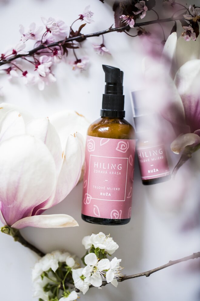 100 ml Univerzálne telové mlieko slovenskej výroby "Ruža"
