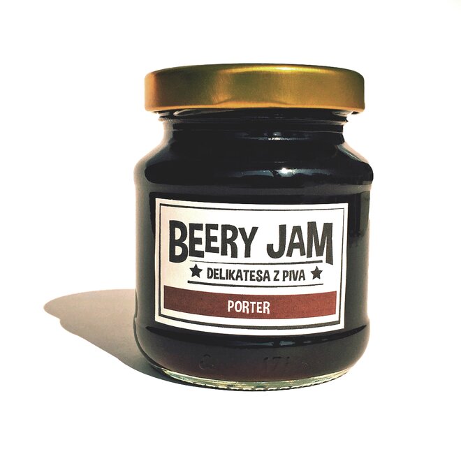 145 ml Pivný džem slovenského výrobcu Beery Jam "Porter"