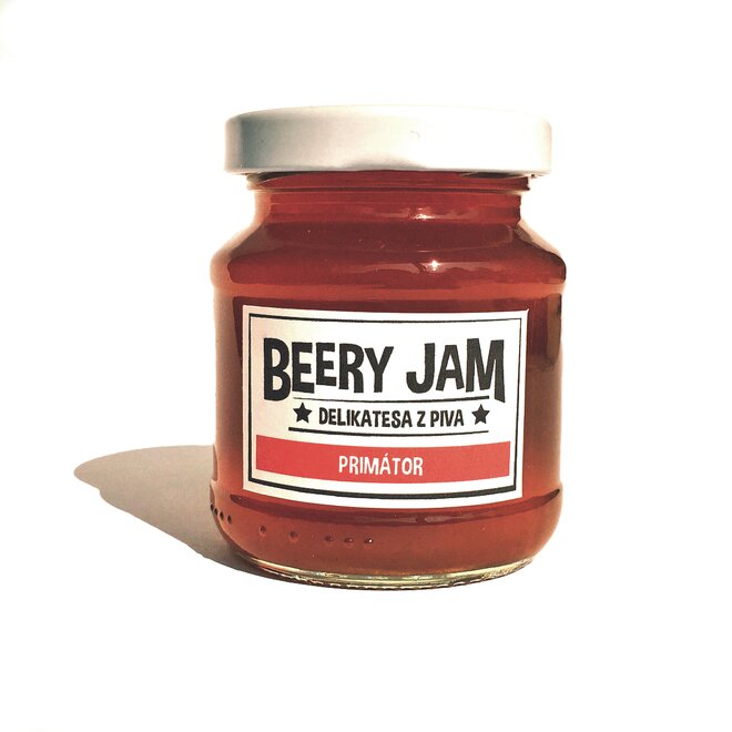 145 ml Pivný džem slovenského výrobcu Beery Jam "Primátor"