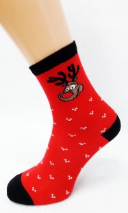 Bláznivé dámske ponožky Rudolf
