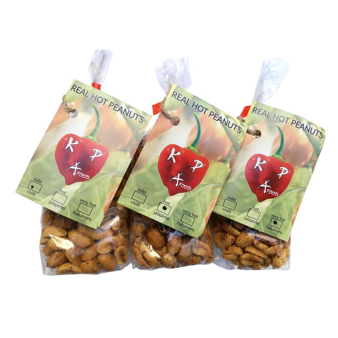 3 x 100 g Chilli arašidy (MIX 3 príchutí)