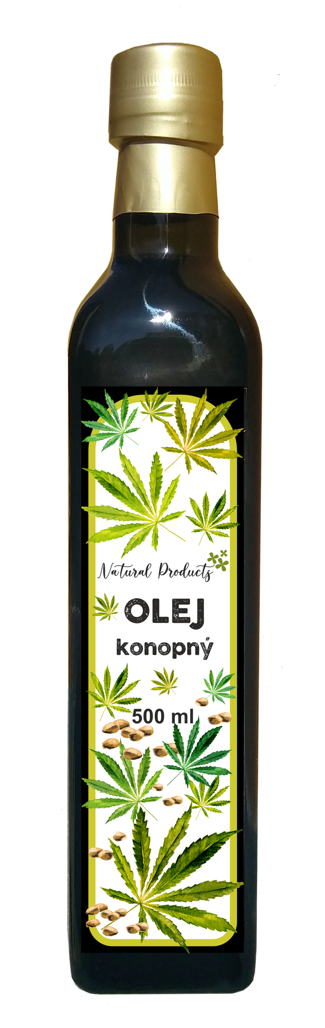 500 ml Konopný olej