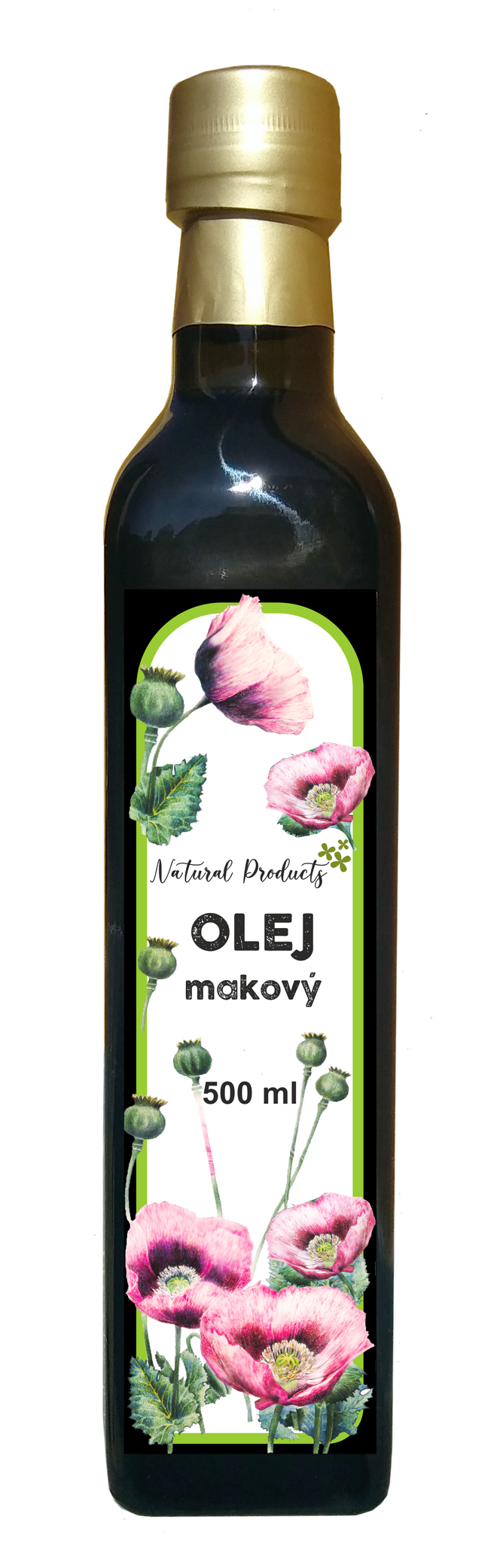 500 ml Makový olej