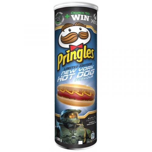 200 g Zemiakové lupienky Pringles (New York Hot Dog)