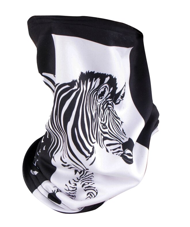 Multifunkčný nákrčník vzor 140 Zebra White