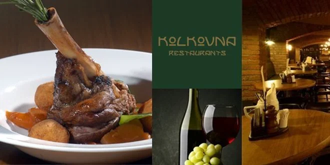 16,99 Eur za DVE jahňacie kolienka a štyri poháriky vína v Kolkovni!