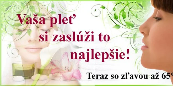 Len 9,80 Eur za kompletné ošetrenie a vyživenie tváre so zľavou 65%!