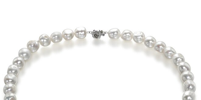 Náhrdelníky Orchira s bielymi perlami