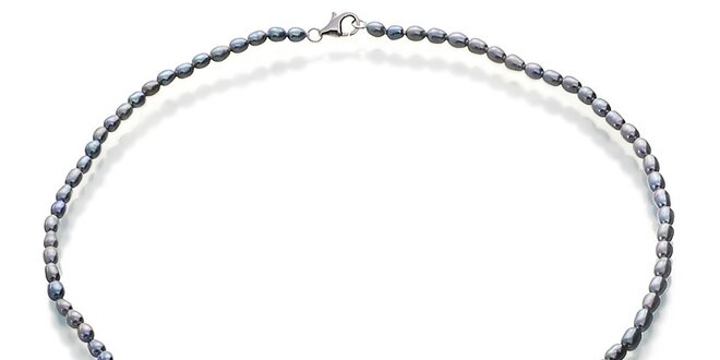 Perlový náhrdelník Orchira s velkým perleťovým srdcom