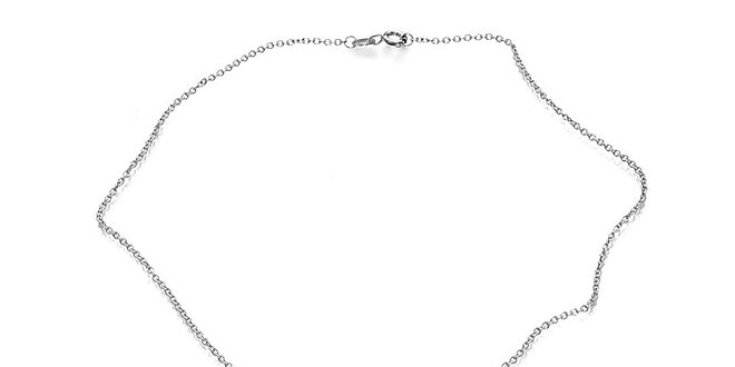 Strieborný náhrdelník Orchira s bielou perlou
