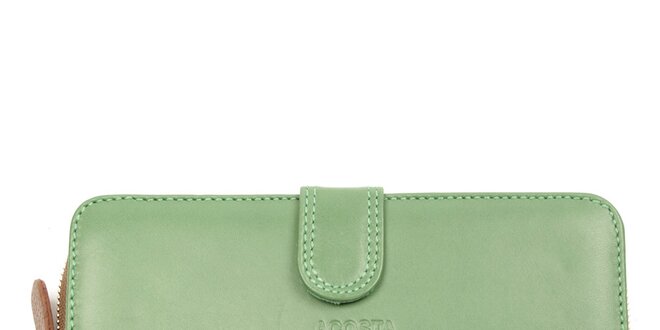 Dámska zeleno-hnedá peňaženka Acosta