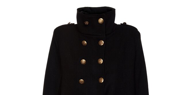 Čierny dámsky kabátik Bleifrei