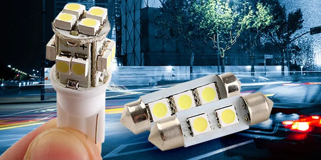 LED autožiarovky