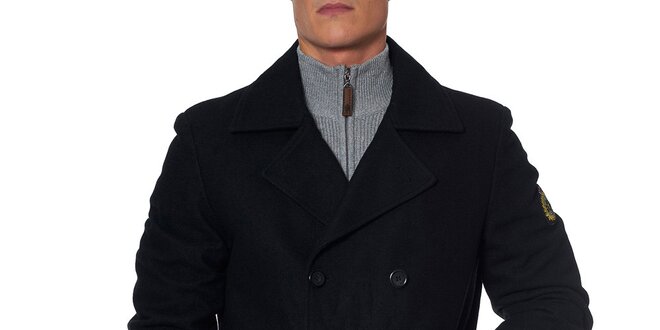 Pánsky čierny kabátik Paul Stragas