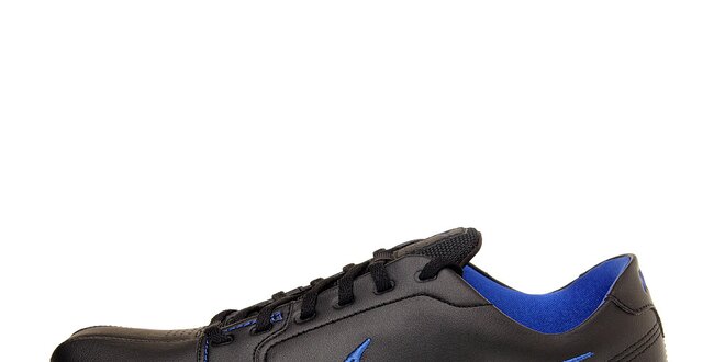 Pánske čierne tenisky Nike Circuit s modrými detailami