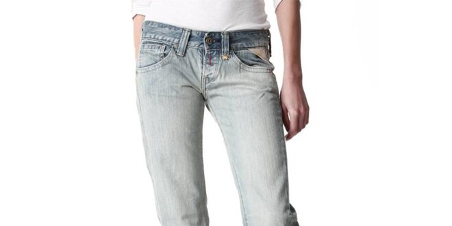 Dámske rovné svetlé džínsy Replay