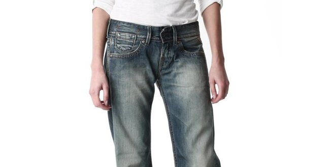 Dámske voľné džínsy s šisovaním Replay