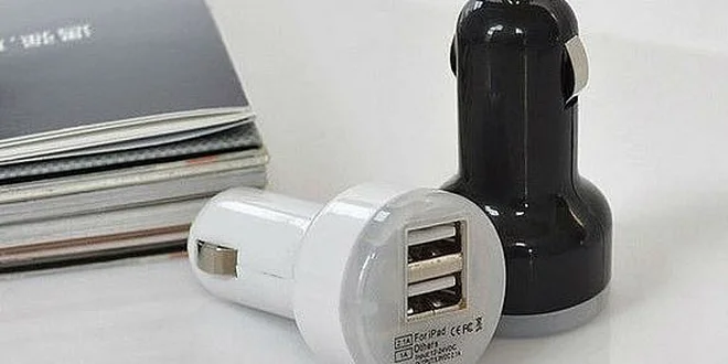 USB auto nabíjačka s 2 USB výstupmi