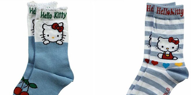 Detské ponožky Hello Kitty 4 ks