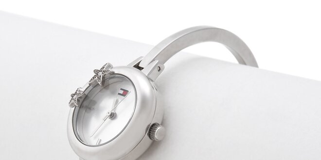 Dámske oceľové hodinky Tommy Hilfiger s výmennými krúžkami