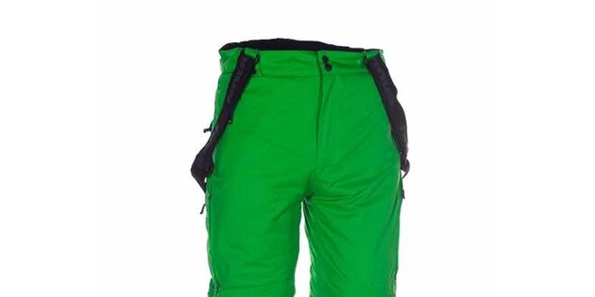 Pánske zelené lyžiarske nohavice Envy