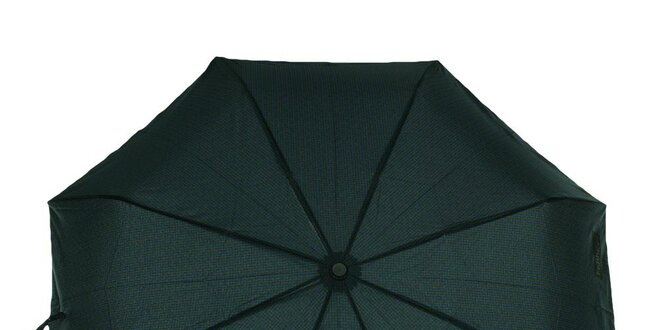 Pánsky skladací dáždnik so šedým vzorom Ferré Milano