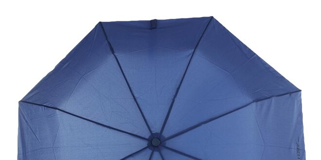 Dámsky modrý vystreľovací dáždnik Ferré Milano