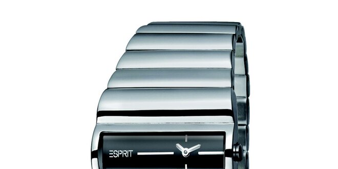 Dámske designové strieborné hodinky Esprit