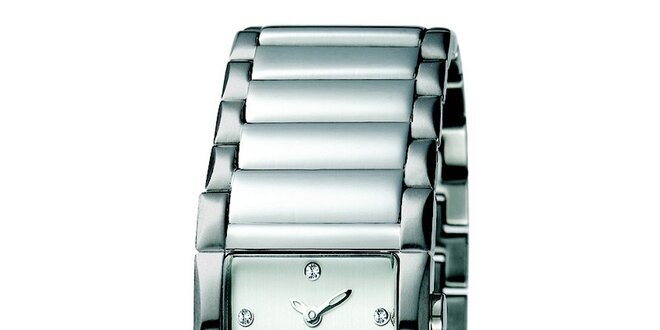 Dámske strieborné hodinky s minimalistickým ciferníkom Esprit
