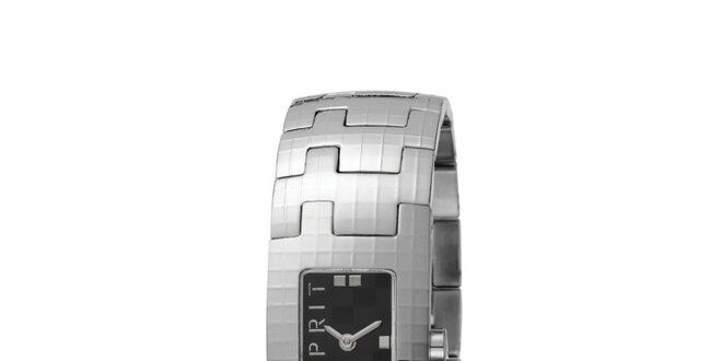 Dámske náramkové hodinky z nerezovej ocele - strieborné Esprit