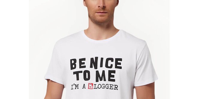Pánske tričko s blogovou potlačou Dogo