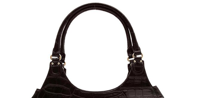 Dámska čierna elegantná kabelka Paris Hilton