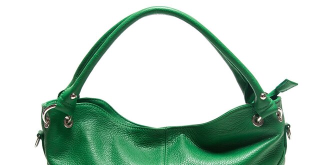 Dámska zelená kabelka s dvomi ušami Roberta Minelli