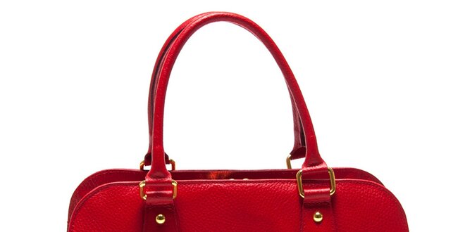 Dámska červená kabelka s dvomi ušami Roberta Minelli