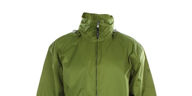 Pánska ľahká zelená bunda do dažďa Northland Professional