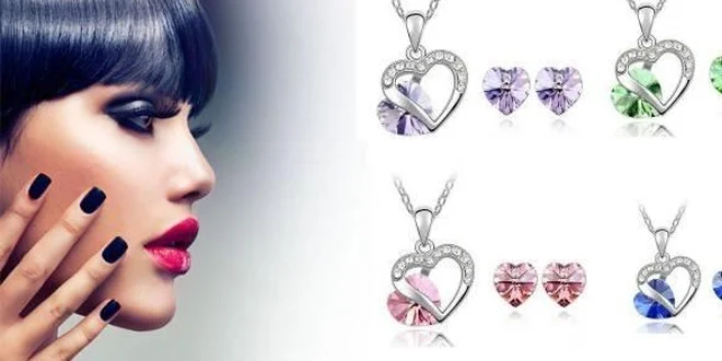 Podľahnite aj vy lesku a kráse Swarovski elements šperkom