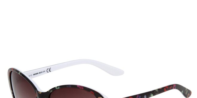 Dámske oválne farebné slnečné okuliare Miss Sixty