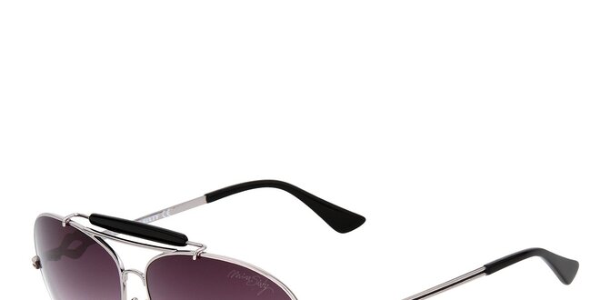 Dámske aviator slnečné okuliare s čiernymi detailmi Miss Sixty