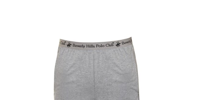 Pánske šedé kraťasy Beverly Hills Polo Club