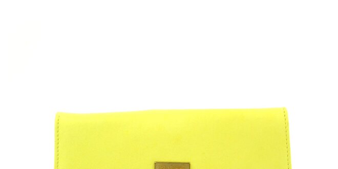 Dámska žltá podlhovastá kabelka Gianfranco Ferré