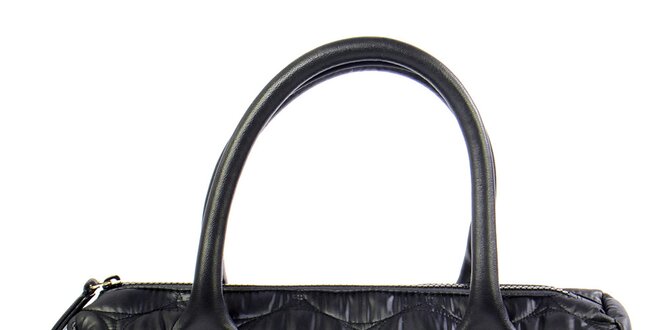 Dámska čierna kabelka s prešívaním Gianfranco Ferré