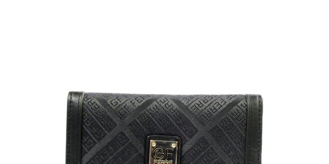 Dámska šedo-čierna peňaženka Gianfranco Ferré