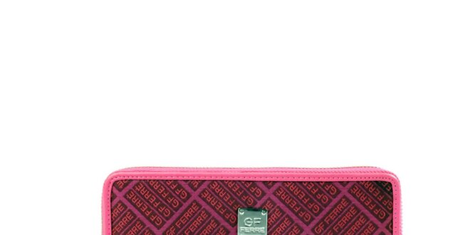 Dámska ružová podlhovastá peňaženka Gianfranco Ferré