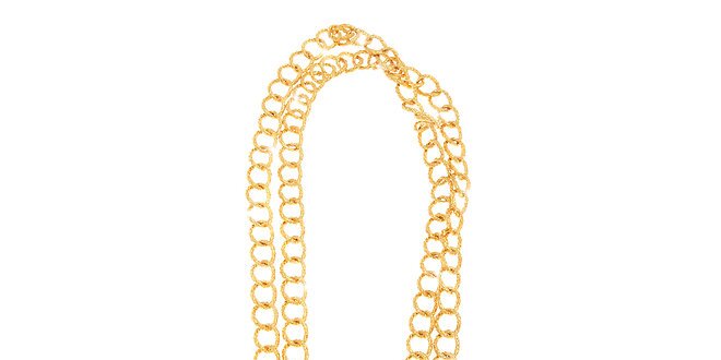 Dámsky pozlátený náhrdelník Just Cavalli